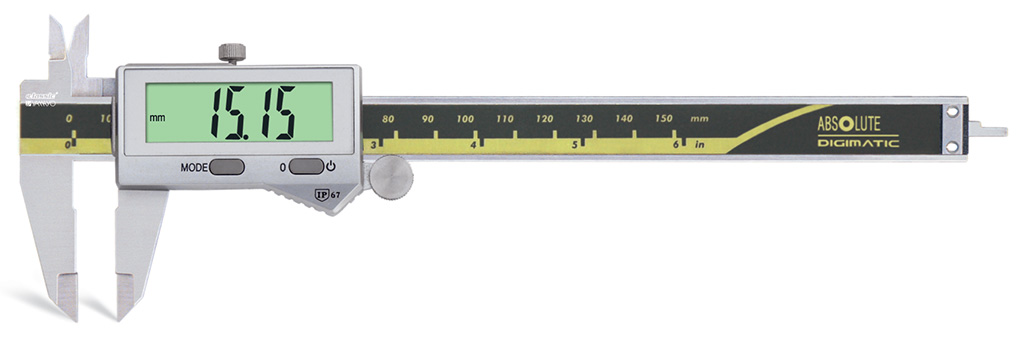 Digimatic Calipers with Dust/Water Protection Confirming to IP65 Level